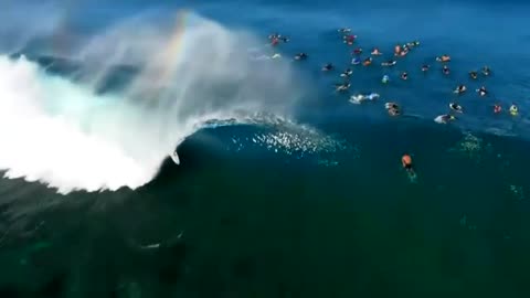 Big waves, compilation of monster surfing videos!