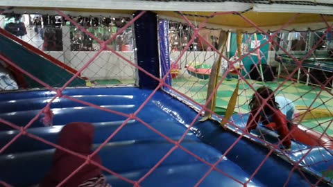 Kiddos at Playground Giant Hypermall