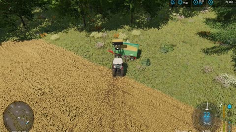 Part 42: Collecting straw | Farming Simulator 22 | Chilliwack map | Timelapse | (1080p60)