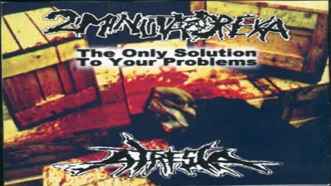 2 MINUTA DREKA - THE ONLY SOLUTION TO YOUR PROBLEMS *SPLIT WITH ATRESIA* (2003) 🔨 FULL SPLIT CD 🔨