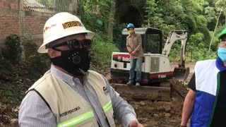 Obra cerros orientales Bucaramanga