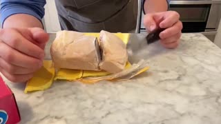 Dad Breaks Knife On Frozen Chicken