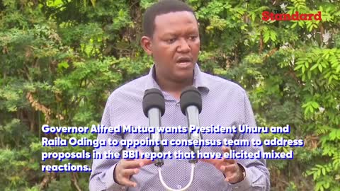 Governor Alfred Mutua tells youths to abandon DP Ruto's hustling bandwagon