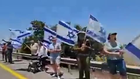 ⚠️The Golan community Accompanying the late Sergeant Eyal Shines