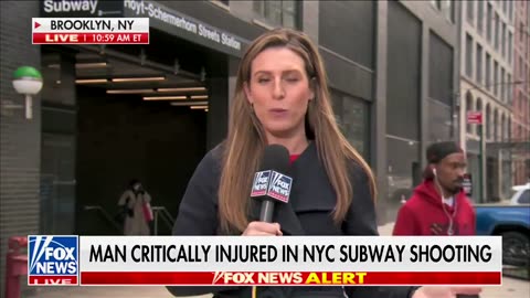 USA : Yet another violent sh**ting on the subway in New York City