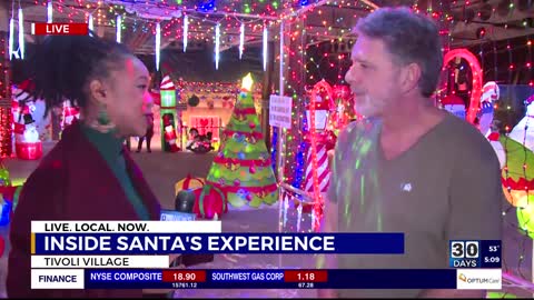 Santa's Experience at Tivoli Village offers photo opportunities, family fun with holiday cheer