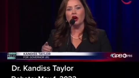Dr. KANDISS TAYLOR Dropping BOMBS All Over Brian Kemp