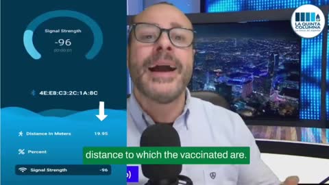 La Quinta Columna explain how to prove vaccinated have a MAC / computer address