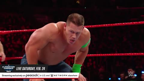 FULL MATCH - John Cena vs. Finn Bálor — Elimination Chamber Qualifying Match: Raw,