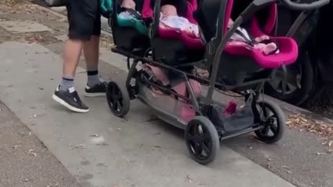 How many babies can you fit in a stroller?