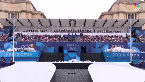 Ferry Man on River STYX opening ceremony Olympic Paris 2024