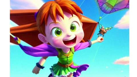 Bella and the magical kite