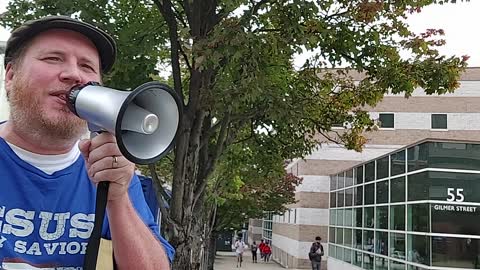 Street Preaching at Georgia State University