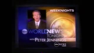 July 27, 2001 - 877-WANT-SOAPS & Peter Jennings News Promo