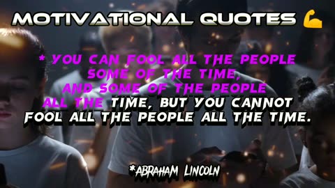 Motivational Quotes By Abraham Lincoln