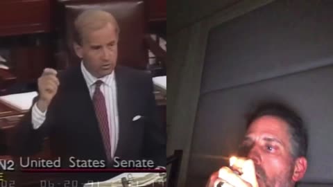 Hunter Biden smoking crack