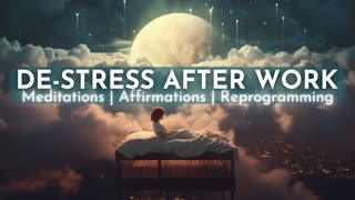 De-Stress After Work | Calm Your Racing Thoughts | 15 Mins Guided Meditation