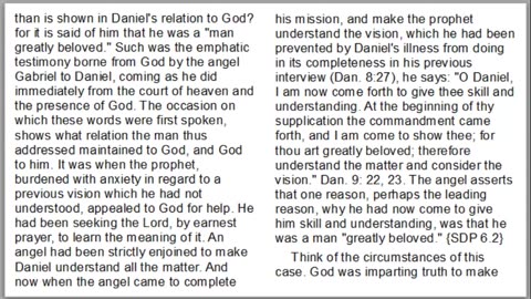 The Story of Daniel the Prophet, Part 1