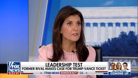 Nikki Haley: We need to hope Trump wins this election