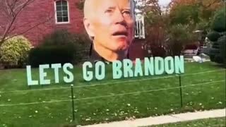 This "Let's Go Brandon" Yard Decoration Is EPIC