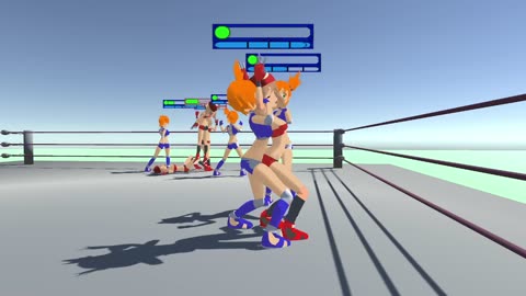 Poke' Girls Wrestling Action - Build 0 Release