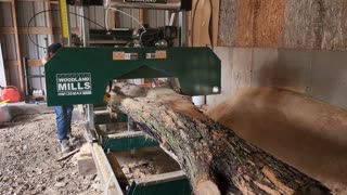 Woodland Mills HM130 MAX | Second Second Slice | First Log