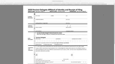 Becoming a Precinct Delegate