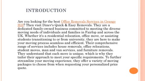 Best Office Removals Services in Grange Hill