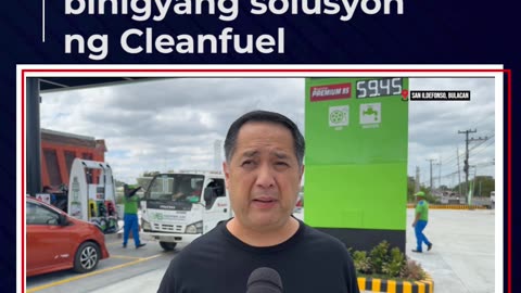Problema ng mga trak sa San Ildefonso, Bulacan, binigyan ng solusyon ng Cleanfuel