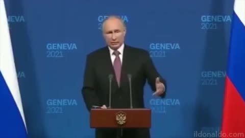 Vladimir Putin Press Conference After Meeting With Biden in Geneva