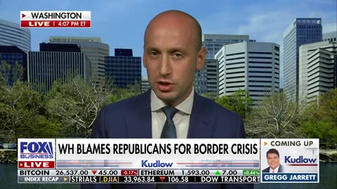 Biden makes ‘mammoth,’ ‘preposterous’ lie over border handling: Stephen Miller