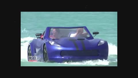 FERRARI DRIVES ON WATER