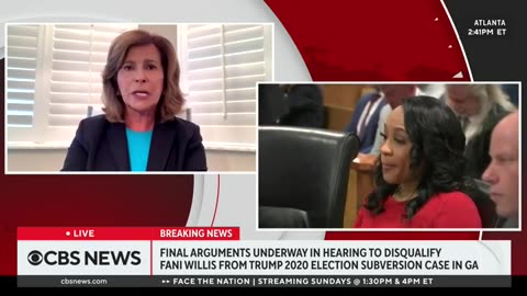 ‘Stunning In Its Recklessness’: CBS Legal Analyst Gives Grave Prognosis For Fani Willis