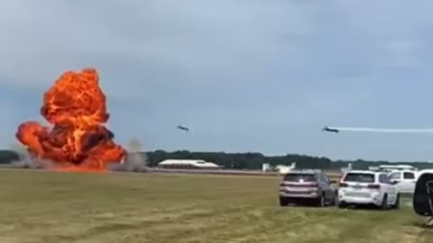 Jet-fueled truck exploded at Battle Creek, Michigan air show