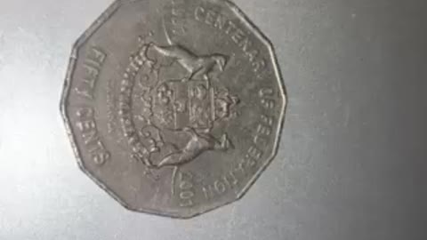 UNIQUE AUSTRALIAN 50 CENT COIN