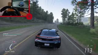 Forza Horizon 5 free roam driving around the map | Logitech G29