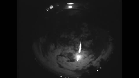 Huge Fireball in New Mexico sky Feb. 2018