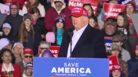 Donald Trump speaks at a rally in Florence, South Carolina. March 12, 2022 - Full