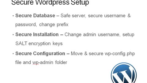 Wordpress Website Security