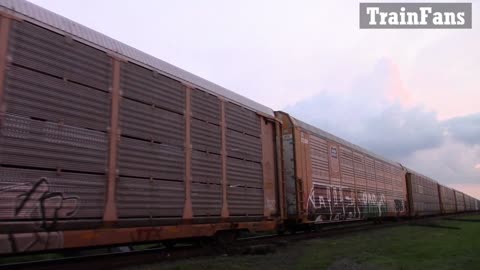 CN 8010 & CN 8931 Engines Manifest Train Eastbound At Mandaumin