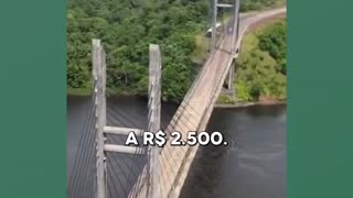 The 236 million reais bridge that no one uses in Brazil