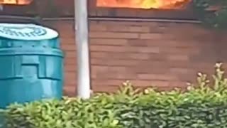 Incendio en el Terminal de Transportes de Bucaramanga