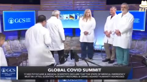 Physicians take a stand in unison against the Convid hoax at the Global Covid Summit