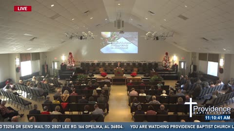 Live: Providence Baptist Church on RSBN: Sunday Morning Worship 12-31-23