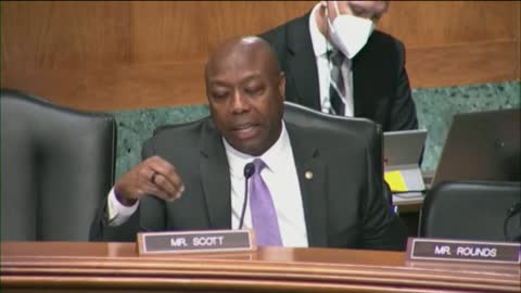 Sen. Tim Scott to Biden's Treasury Sec. Janet Yellen: "Did you say that ending the life of a child is good for the labor force participation rate?"