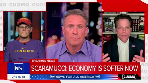 Listen to Scaramucci lie about how amazing Biden's economy is!