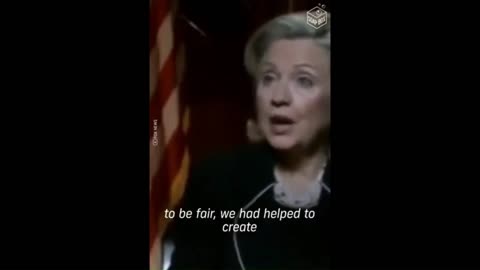 Remember when Hillary Clinton admitted that the US created Al Qaeda