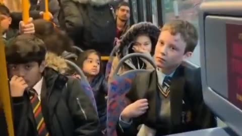 Islamist from Africa beats defenseless child on bus in Germany