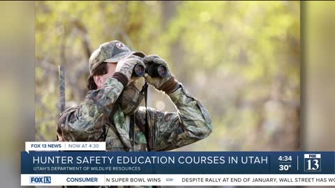 Hunter safety education courses offered to Utahns