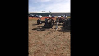 Vintage tractor pull